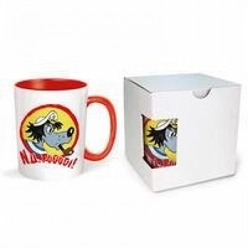 Trötsch Tasse Hase & Wolf Nu pogodi Nu pagadi Keramiktasse Hase & Wolf Wolf als