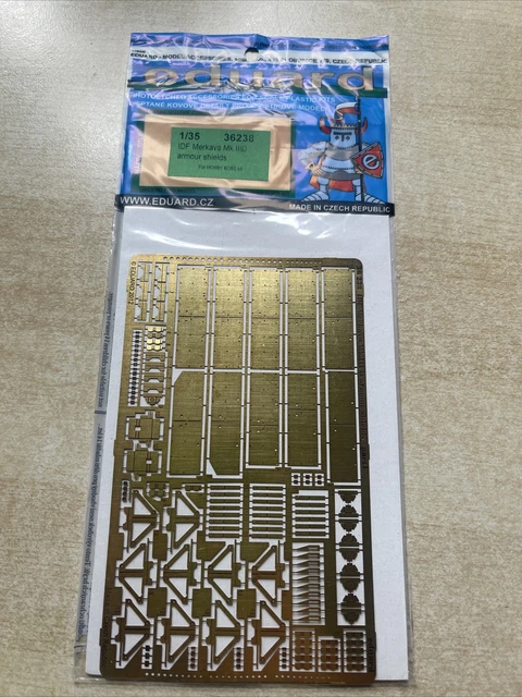 Kit Photoetch 1:35 Eduard Pour Meng - IDF Merkava Mk.III Shields (réf. EDP36246)