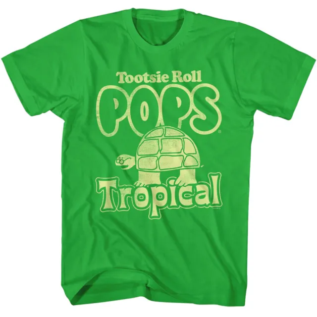 Tootsie Roll Tootsie Pops Tropical Mr Turtle Men's T Shirt