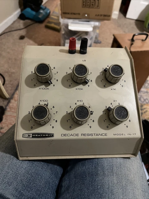 Heathkit Decade Resistance Model In-17