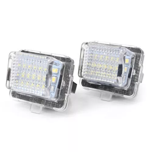 2 X Mercedes C Class W204 W207 W216 W218 W212 LED number plate lights LP49