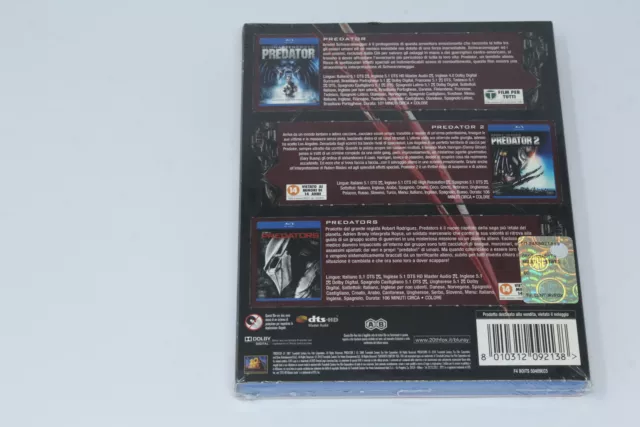 Dvd Blu-Ray Predator Trilogy Nuovo Sigillato 20 Century Fox  1997 [As-184] 2