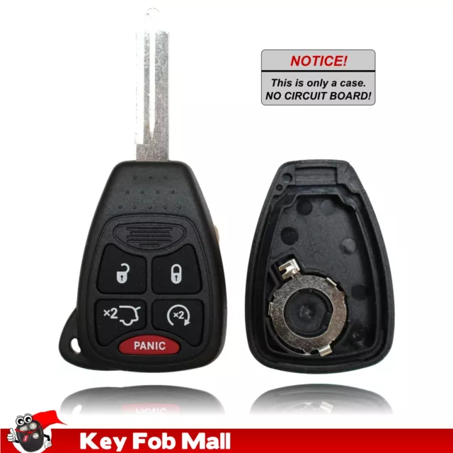 New Key Fob Remote Shell Case For a 2006 Jeep Grand Cherokee w/ Rear Hatch