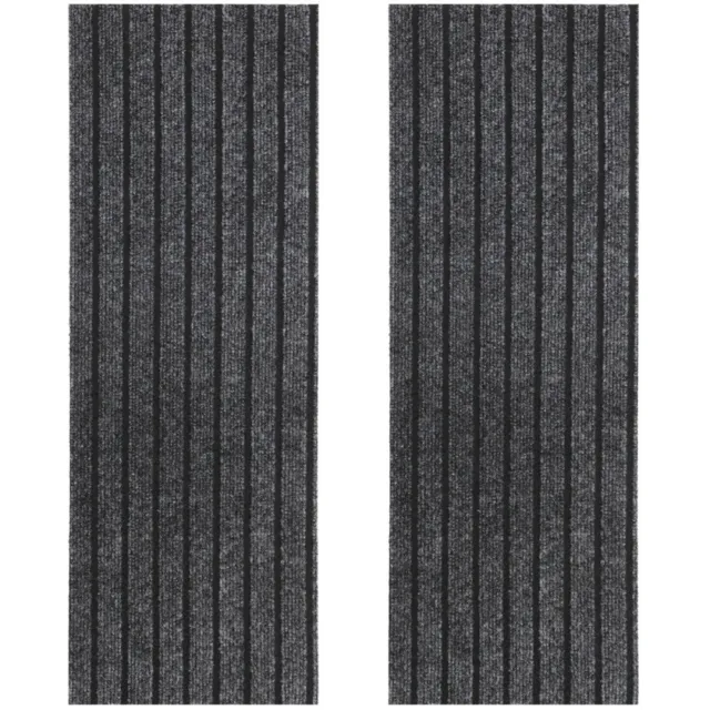 2 pezzi tappetino antiscivolo poliestere per scale tappeti outdoor gradini