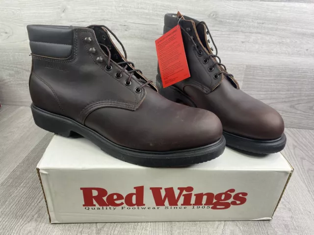 RED WING WORK Shoe Boots RED WING 02245-3 STEEL TOE SIZE 15 D Made In ...