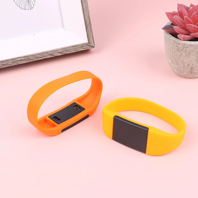 Braccialetto in silicone riscrivibile 13,56 MHz UID intercambiabile MF 1K S50 NFC RFID