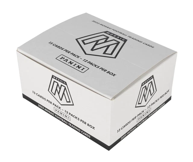 2022 Panini Mosaic Football 12 Pack Multi Cello PYT Box Break #6 -Pick Your Team