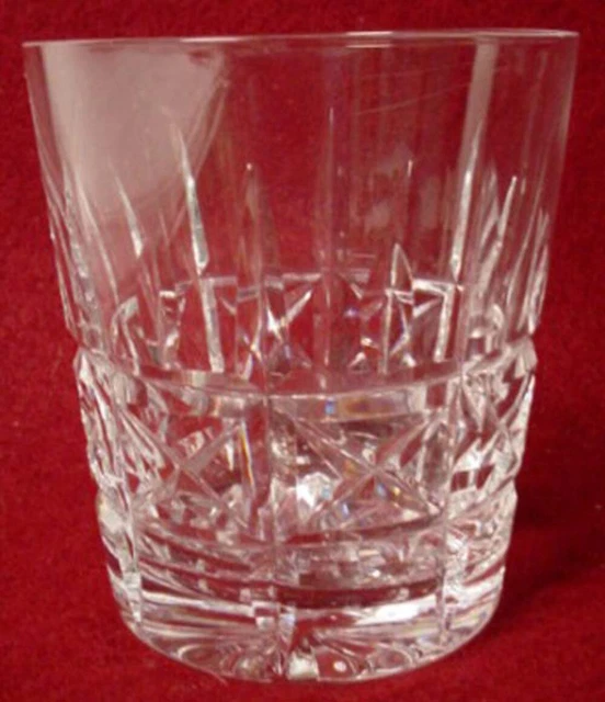 WATERFORD crystal KYLEMORE pattern Old Fashioned Glass Tumbler - 3-5/8" Etched