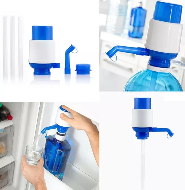 Dispensador de agua para garrafas 2,5 a 10 L,grifo antigoteo,bocas,libre de BPA