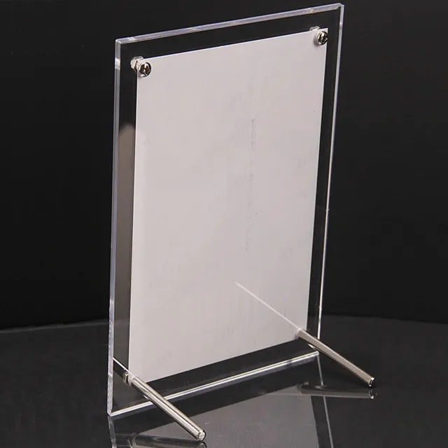 A3 Acrylic Clear Photo Frame Poster Picture Holder Display Decor New Year Gift