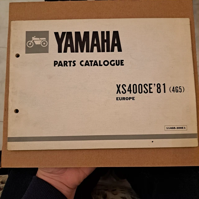 catalogo ricambi moto yamaha xs 400 se Europe inglese catalogue