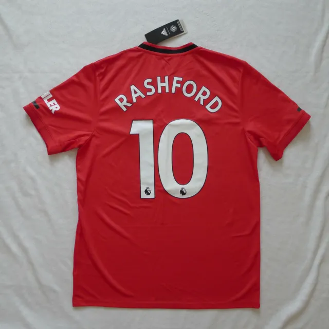 Manchester United Heim Home Trikot "Rashford 10" 2019/20 gr.L