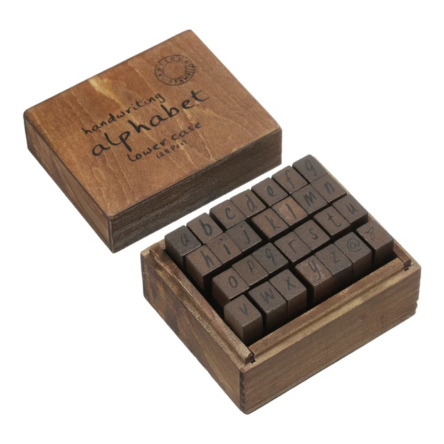 NBEADS 20 Stück Holzstempel Set - Leere DIY Stempel 4x3,9cm Für Basteln