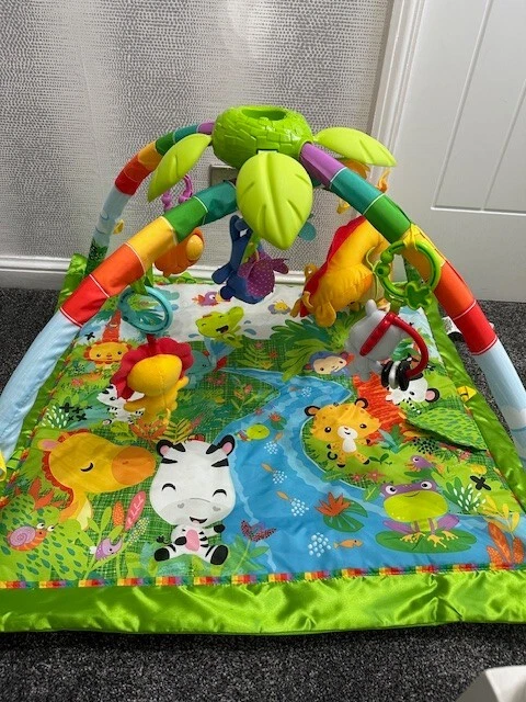 Fisher price music deals and lights deluxe gym