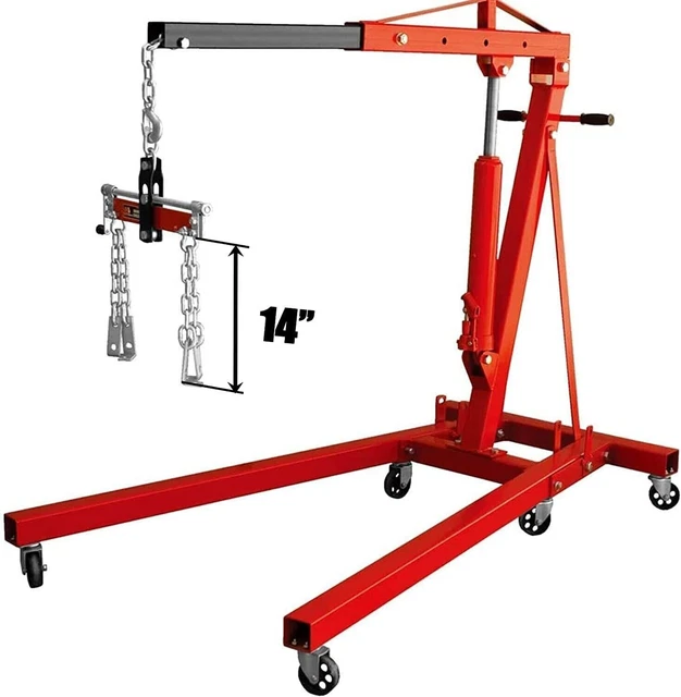 HEAVY DUTY ENGINE Hoist Leveler Cherry Picker Shop Crane Load Lift Tool