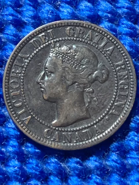 1900H Canadian Large Cent ~ Fine+ Condition