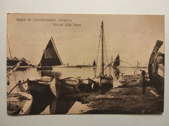 Castellammare Adriatico (Pescara). Ritorno dalla Pesca.
