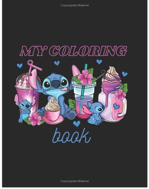 LILO & STITCH Coloring Book Kids Drawing Activity Gift Boys Girls Game