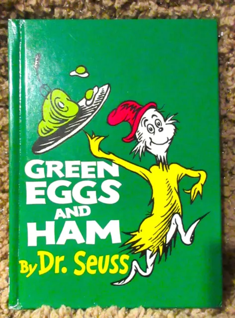 GREEN EGGS AND HAM-DR. SEUSS-MINI Hard COVER-2008-SEE PHOTOS/LISTING DETAILS++