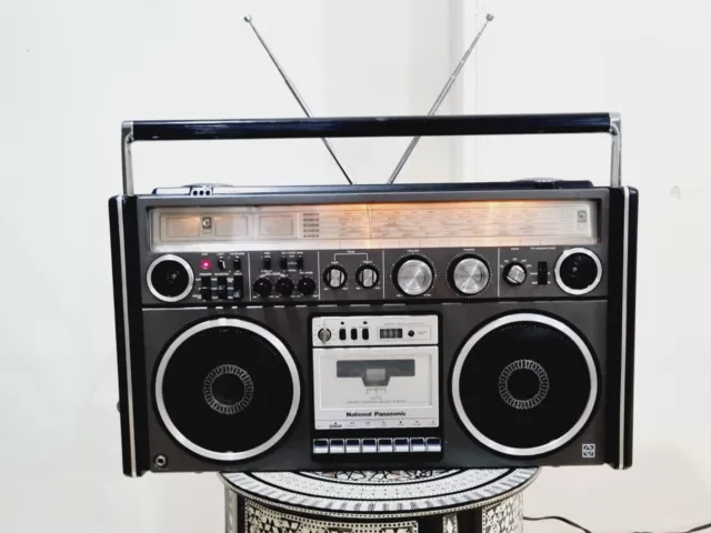 Super raro lettore di cassette radio boombox vintage nazionale Panasonic - RS-4360DFT