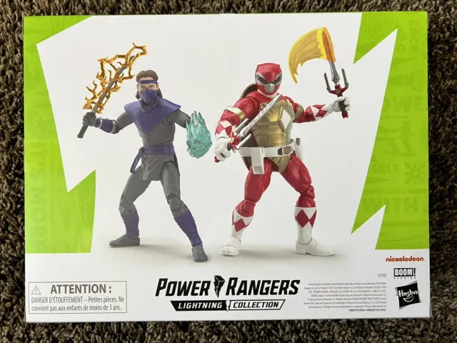 Hasbro - Power Rangers X Teenage Mutant Ninja Turtles Lightning Collection - Lot 5