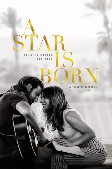 A Star Is Born 2018 Lady Gaga Official Original Movie Print Premium Poster 2