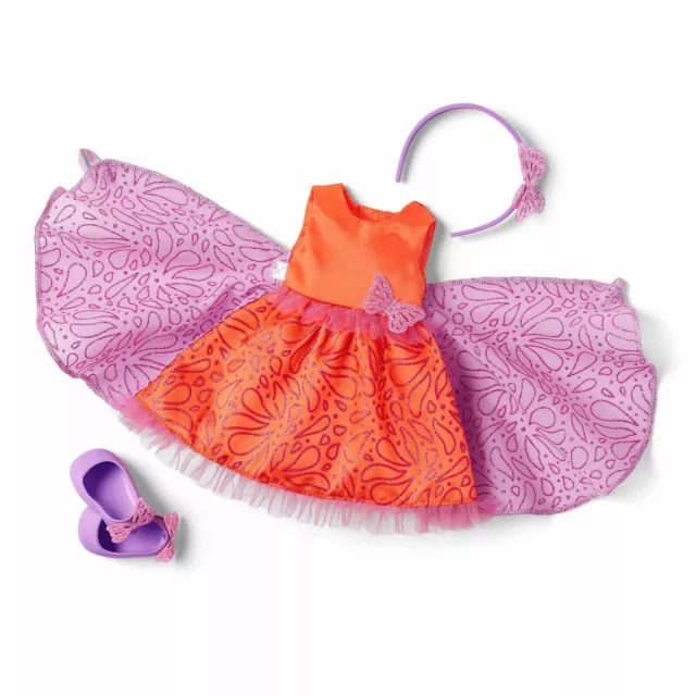 American Girl Wellie Wishers SHIMMERING BUTTERFLY Outfit NO DOLL WellieWishers
