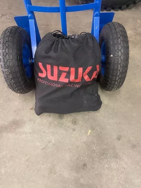 Suzuka dual temp motorcycle tire warmers - made by Chicken Hawk Racing