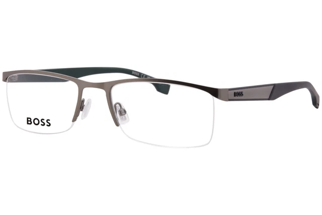 MaxStudio 161M/Black Semi-Rimless Eyeglasses/W52-15-135/NWT 15-42 $ 135 sz - Gem main image 3