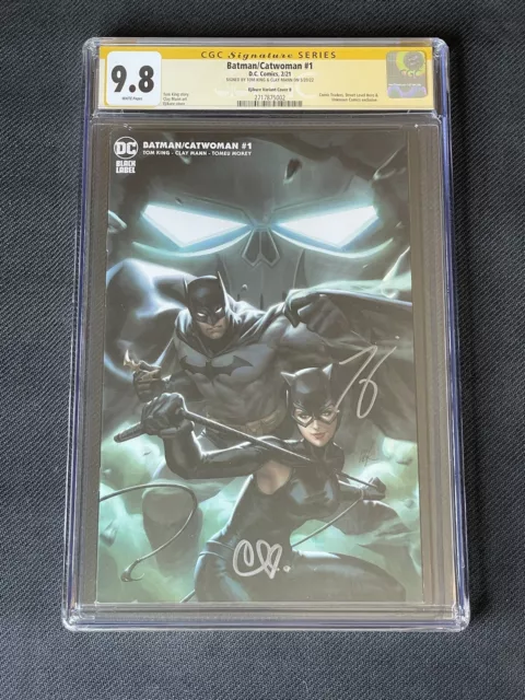 Batman/Catwoman #1 Ejikure Variant CGC SS 9.8 Signed by Tom King & Clay Mann