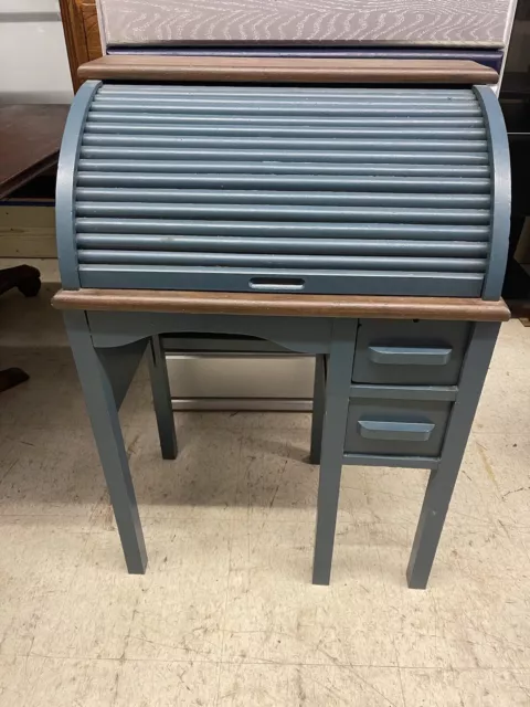 Vintage Mini Secretary wood Desk