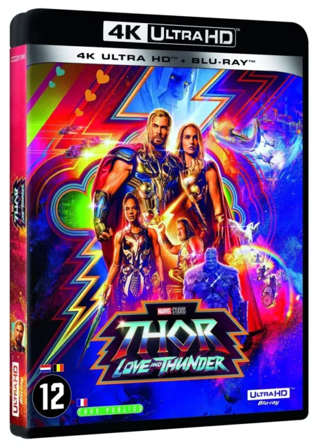 Thor : Love and Thunder [4K Ultra HD + Blu-Ray] NEUF SOUS BLISTER