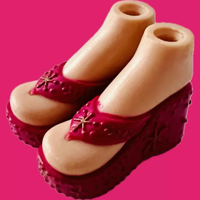 Bratz Dolls Genie Magic Katia Sandals Wedges Heels Shoes Feet Clothes Clothing