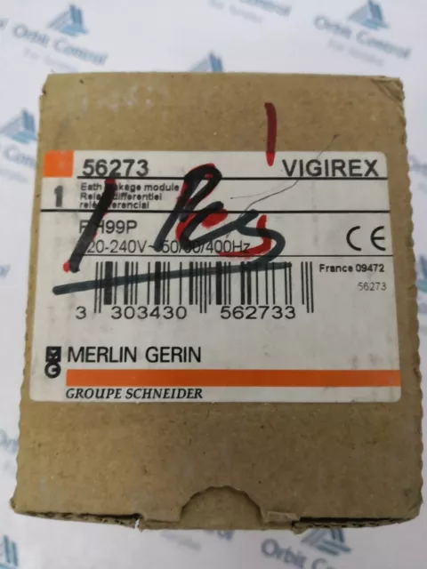 MERLIN GERIN VIGIREX RH99P GROUND FAULT DIFFERENTIAL CURRENT PROTECTION  RELAY