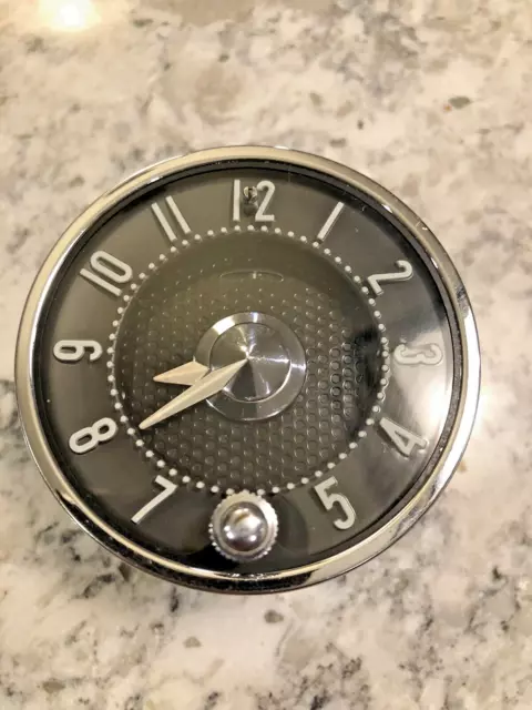 OEM Dash Clock 1955-1956 Chevrolet 150 210 Bel Air 1958-1962 Corvette Working!