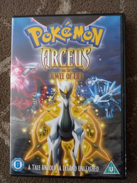 POKEMON ARCEUS AND The Jewel Of Life Dvd Cartoon £9.99 - PicClick UK