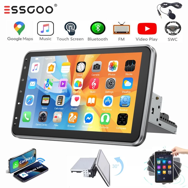 T5 Radio ESSGOO Android 14 Autoradio Mit Carplay & Android Auto - 7 Zoll Touchscreen Für Ford Focus/Mondeo Ford C-max Ford Focus Mk2 Radio