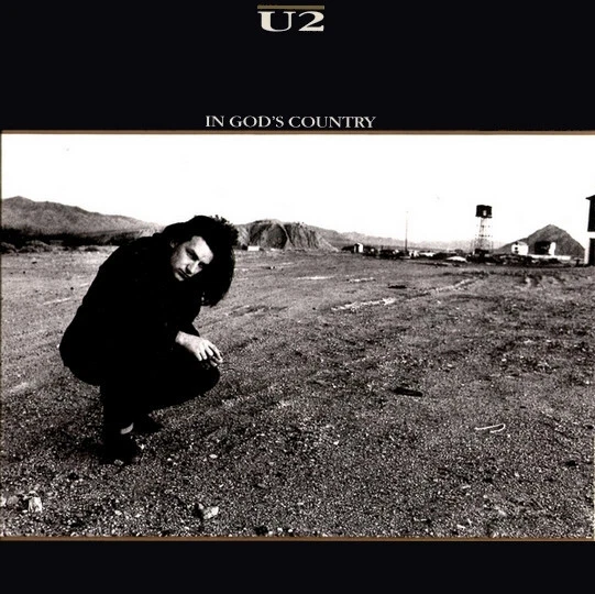 U2 - In God's Country - Used Vinyl Record 7 - N6806A