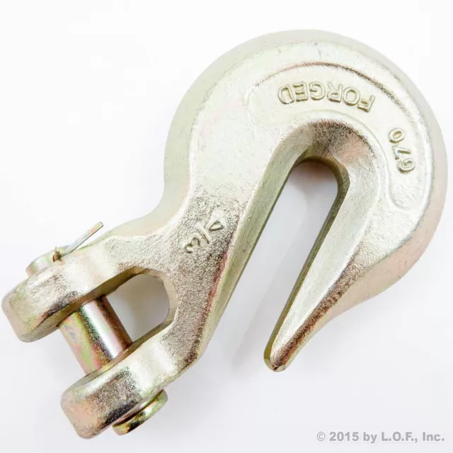 NEW 3/4" - Grade 70 - Forged Alloy Clevis Grab Hook Tow