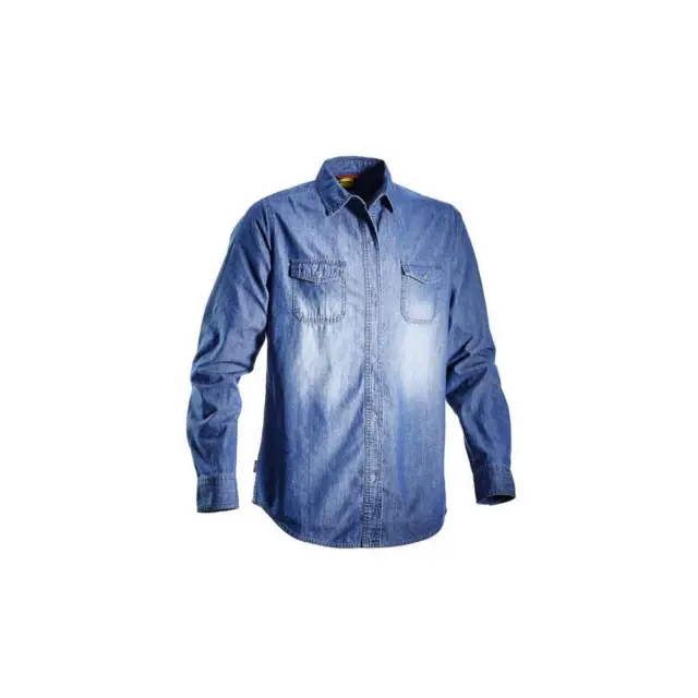 Camisa Azul XXL Camiseta Denim DIADORA