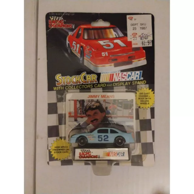 NASCAR Jimmy Means #52 Stock Car Vintage Racing Champions Die Cast