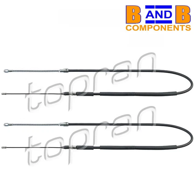VW HAND BRAKE CABLE T25 TRANSPORTER CAMPER VAN x 2 A184 £21.50
