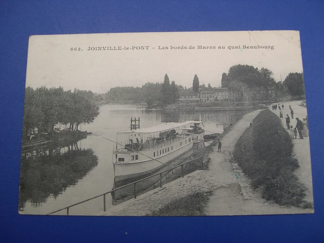JOINVILLE-le-PONT - Les Bords de Marne at the Quai Beaubourg
