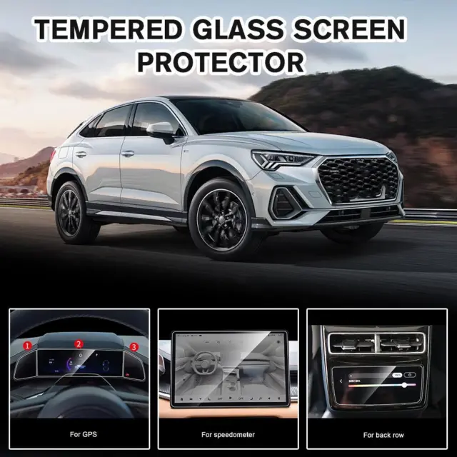 Tempered Glass Screen Protector For ZEEKR 001 2023 LCD GPS Navigation Film  O2N1