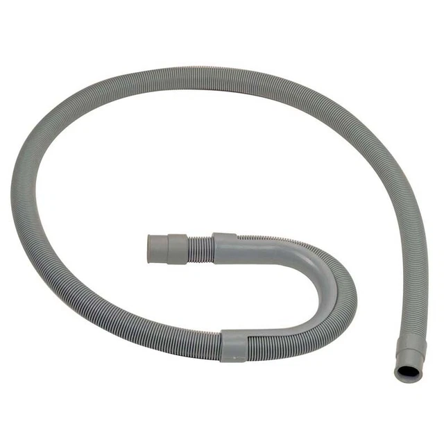 GOPLAST Scarico lavatrice corrugato 1.5mt con curva
