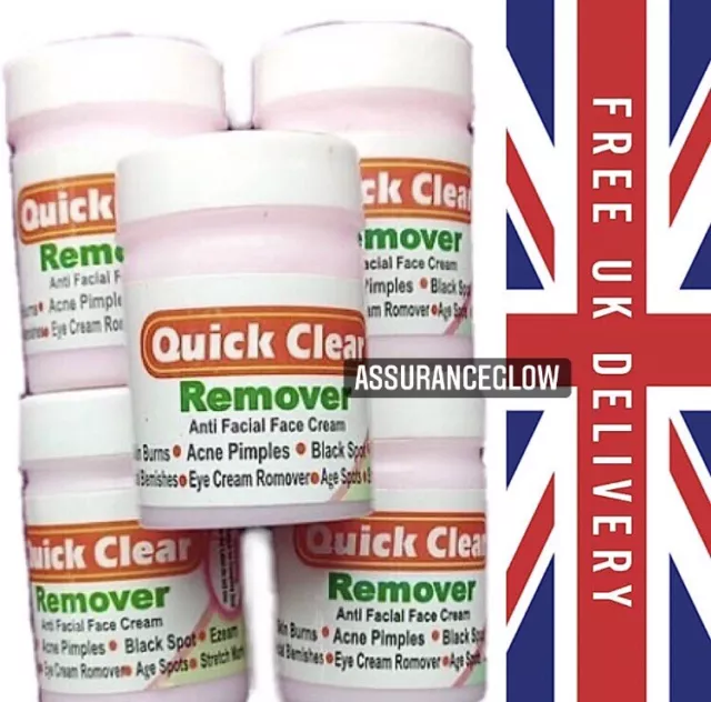 2x Quick Clear Dark Spot Remover. Skin Lightening Face Cream (ORIGINAL) 🇬🇧2pcs
