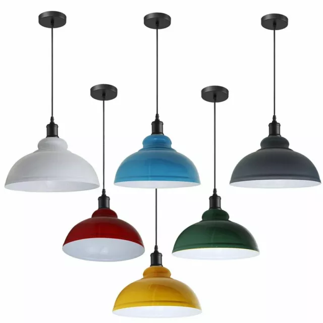 Retro Hängelampe Deckenlampe Vintage-Leuchte Pendelleuchte Industrie Design E27