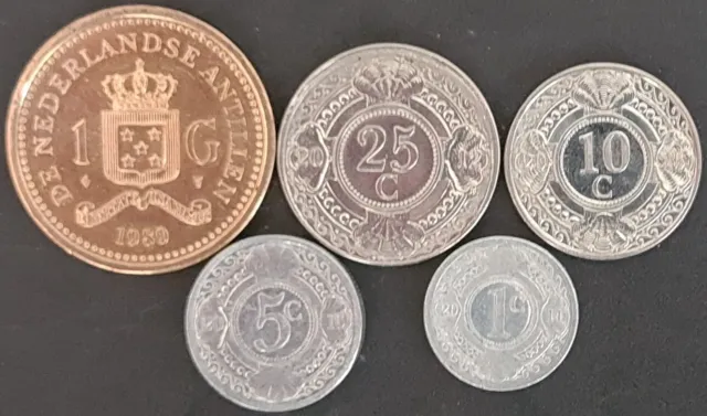 Netherlands Antilles Coin Set
