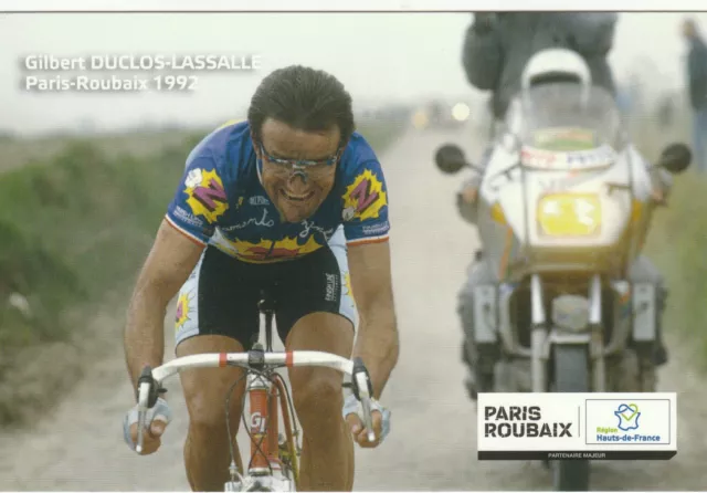 CYCLISME/TOUR DE FRANCE : DUCLOS LASSALLE Gilbert (PARIS - ROUBAIX 1992)