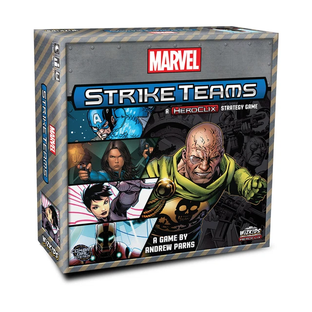 WizKids Marvel HeroClix Marvel Strike Teams Strategy Game SW